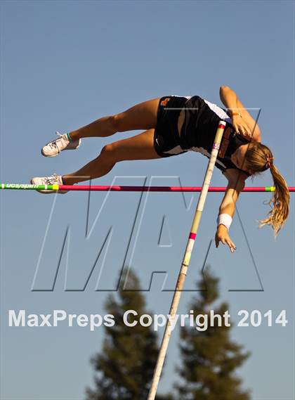Thumbnail 3 in CIF State Track and Field (Girls Pole Vault) photogallery.