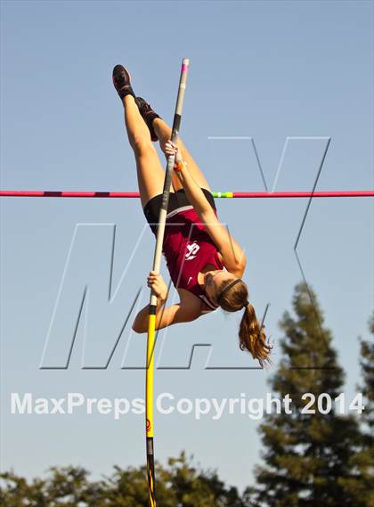 Thumbnail 1 in CIF State Track and Field (Girls Pole Vault) photogallery.