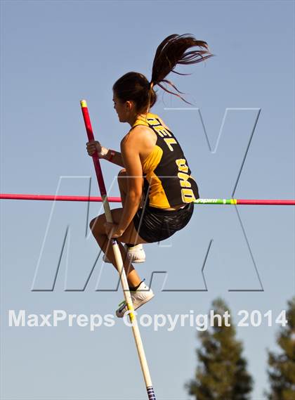 Thumbnail 3 in CIF State Track and Field (Girls Pole Vault) photogallery.