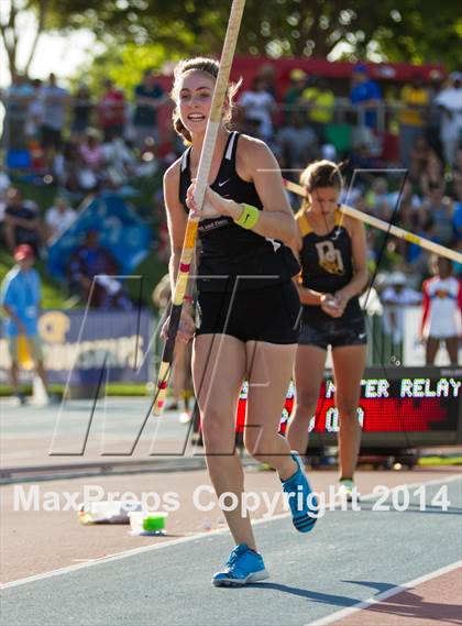 Thumbnail 2 in CIF State Track and Field (Girls Pole Vault) photogallery.