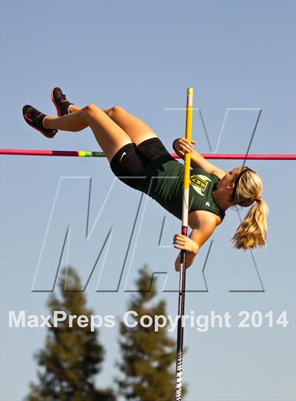 Thumbnail 1 in CIF State Track and Field (Girls Pole Vault) photogallery.
