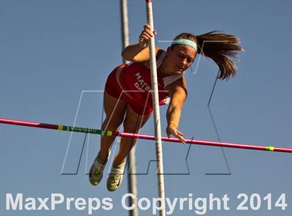 Thumbnail 1 in CIF State Track and Field (Girls Pole Vault) photogallery.