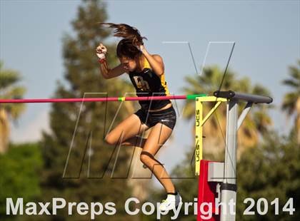 Thumbnail 2 in CIF State Track and Field (Girls Pole Vault) photogallery.
