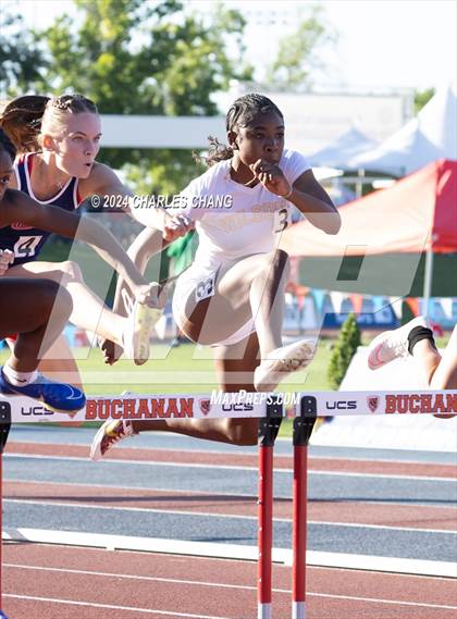 Thumbnail 1 in CIF State Championships (100m Hurdles Finals) photogallery.