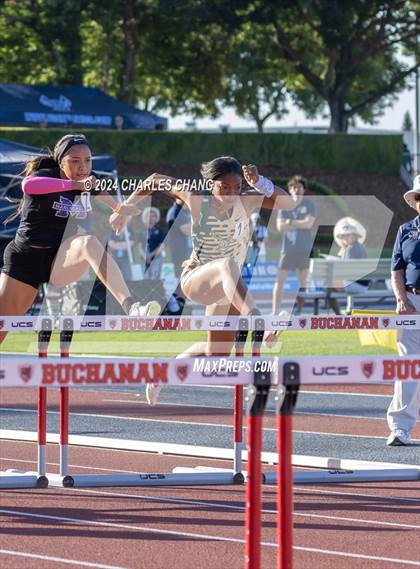 Thumbnail 1 in CIF State Championships (100m Hurdles Finals) photogallery.