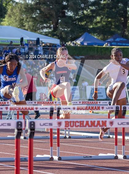 Thumbnail 2 in CIF State Championships (100m Hurdles Finals) photogallery.