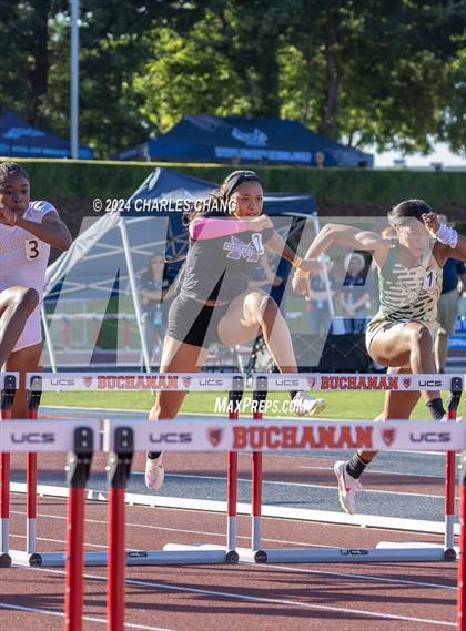 Thumbnail 1 in CIF State Championships (100m Hurdles Finals) photogallery.