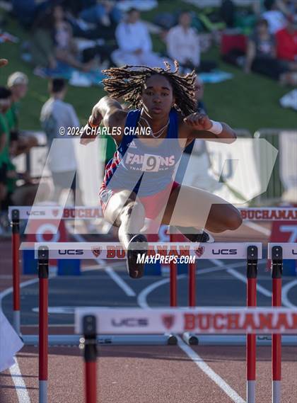 Thumbnail 1 in CIF State Championships (100m Hurdles Finals) photogallery.