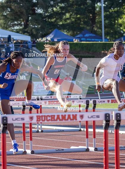 Thumbnail 1 in CIF State Championships (100m Hurdles Finals) photogallery.