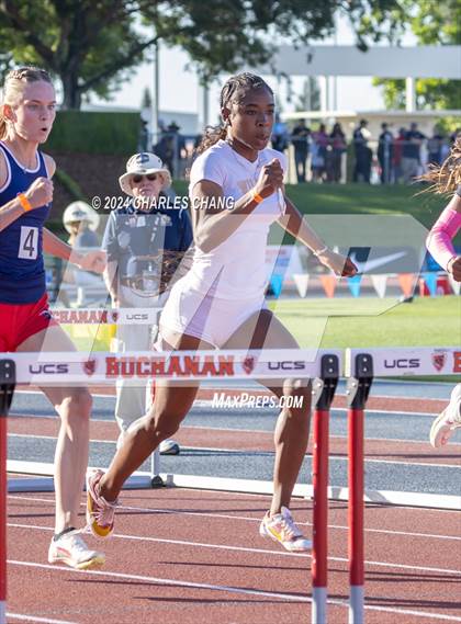 Thumbnail 2 in CIF State Championships (100m Hurdles Finals) photogallery.