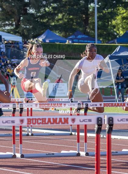 Thumbnail 2 in CIF State Championships (100m Hurdles Finals) photogallery.