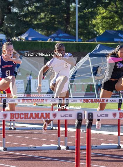 Thumbnail 3 in CIF State Championships (100m Hurdles Finals) photogallery.