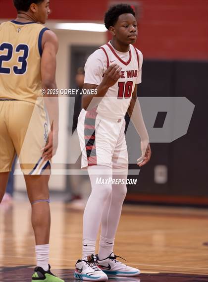 Thumbnail 3 in St. Pius X Catholic vs Warner Robins (GHSA 4A Round 1) photogallery.