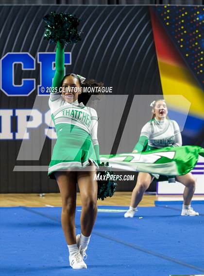 Thumbnail 3 in Thatcher - Cheer (AIA Division IV Prelims) photogallery.