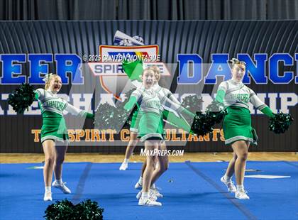 Thumbnail 2 in Thatcher - Cheer (AIA Division IV Prelims) photogallery.