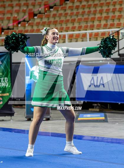Thumbnail 2 in Thatcher - Cheer (AIA Division IV Prelims) photogallery.