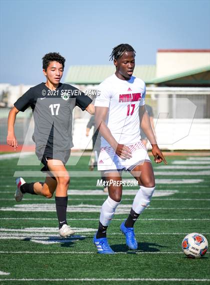 Thumbnail 3 in Basha vs. Red Mountain Coyote (Classic Soccer Tournament) photogallery.