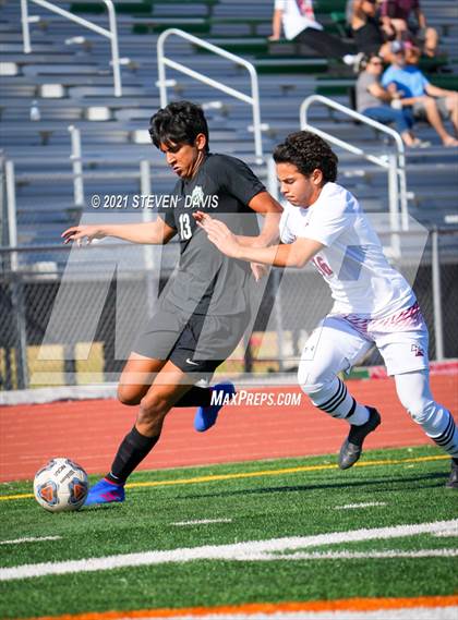 Thumbnail 1 in Basha vs. Red Mountain Coyote (Classic Soccer Tournament) photogallery.