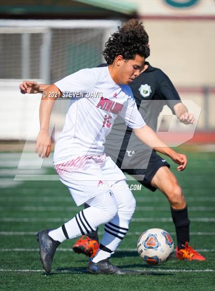 Thumbnail 3 in Basha vs. Red Mountain Coyote (Classic Soccer Tournament) photogallery.