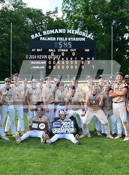 Thumbnail 2 in Woodland Regional vs. Joel Barlow (CIAC Class M Final) photogallery.