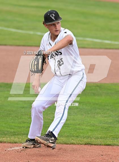 Thumbnail 2 in Woodland Regional vs. Joel Barlow (CIAC Class M Final) photogallery.