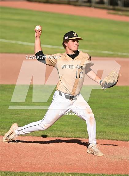 Thumbnail 2 in Woodland Regional vs. Joel Barlow (CIAC Class M Final) photogallery.