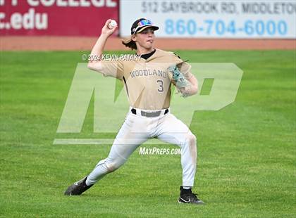 Thumbnail 1 in Woodland Regional vs. Joel Barlow (CIAC Class M Final) photogallery.