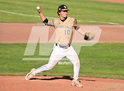 Thumbnail 1 in Woodland Regional vs. Joel Barlow (CIAC Class M Final) photogallery.