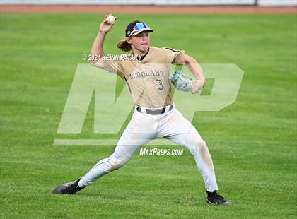 Thumbnail 1 in Woodland Regional vs. Joel Barlow (CIAC Class M Final) photogallery.