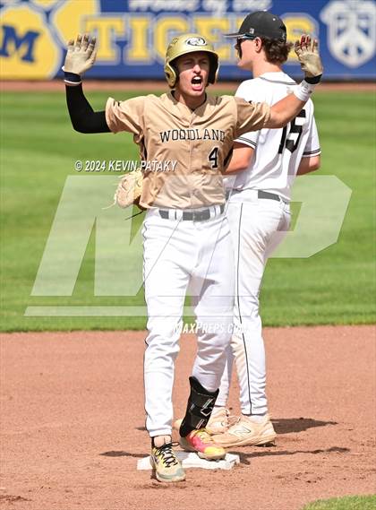 Thumbnail 2 in Woodland Regional vs. Joel Barlow (CIAC Class M Final) photogallery.