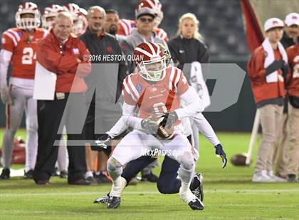 Thumbnail 2 in St. John Bosco vs Mater Dei (CIF-SS D1 Final) photogallery.