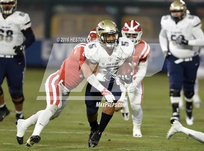 Thumbnail 1 in St. John Bosco vs Mater Dei (CIF-SS D1 Final) photogallery.