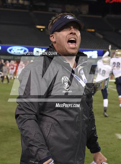 Thumbnail 1 in St. John Bosco vs Mater Dei (CIF-SS D1 Final) photogallery.
