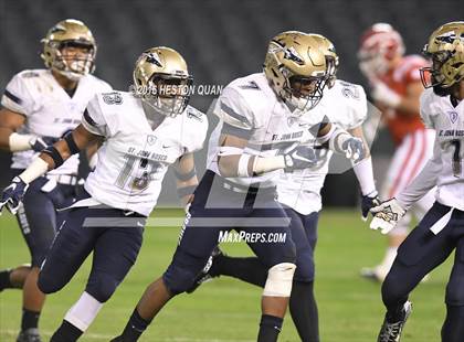 Thumbnail 1 in St. John Bosco vs Mater Dei (CIF-SS D1 Final) photogallery.
