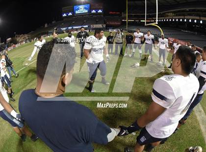 Thumbnail 3 in St. John Bosco vs Mater Dei (CIF-SS D1 Final) photogallery.