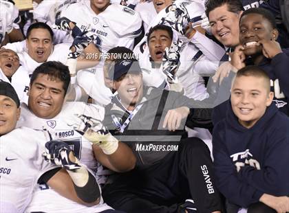 Thumbnail 2 in St. John Bosco vs Mater Dei (CIF-SS D1 Final) photogallery.