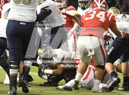 Thumbnail 3 in St. John Bosco vs Mater Dei (CIF-SS D1 Final) photogallery.