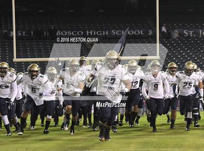 Thumbnail 2 in St. John Bosco vs Mater Dei (CIF-SS D1 Final) photogallery.