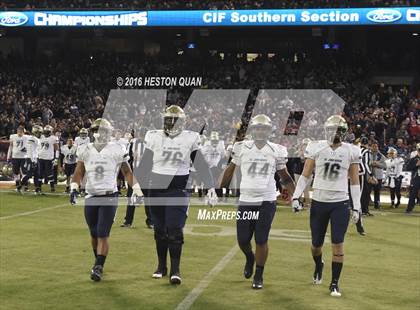 Thumbnail 3 in St. John Bosco vs Mater Dei (CIF-SS D1 Final) photogallery.