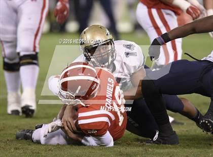 Thumbnail 3 in St. John Bosco vs Mater Dei (CIF-SS D1 Final) photogallery.