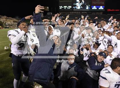 Thumbnail 1 in St. John Bosco vs Mater Dei (CIF-SS D1 Final) photogallery.