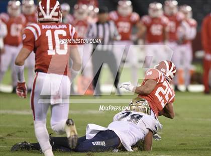 Thumbnail 3 in St. John Bosco vs Mater Dei (CIF-SS D1 Final) photogallery.
