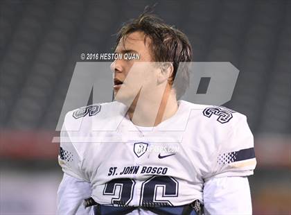 Thumbnail 2 in St. John Bosco vs Mater Dei (CIF-SS D1 Final) photogallery.