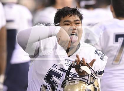 Thumbnail 3 in St. John Bosco vs Mater Dei (CIF-SS D1 Final) photogallery.