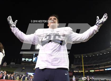 Thumbnail 2 in St. John Bosco vs Mater Dei (CIF-SS D1 Final) photogallery.