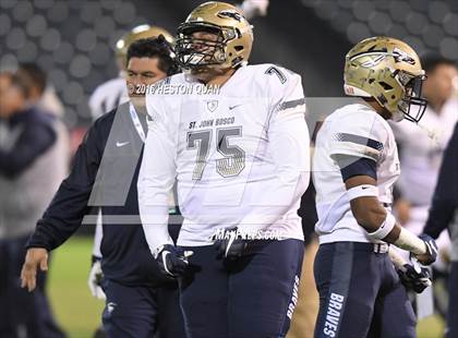 Thumbnail 3 in St. John Bosco vs Mater Dei (CIF-SS D1 Final) photogallery.