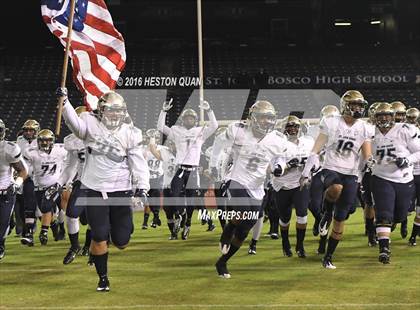 Thumbnail 3 in St. John Bosco vs Mater Dei (CIF-SS D1 Final) photogallery.