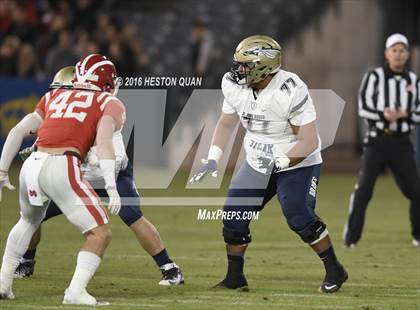 Thumbnail 3 in St. John Bosco vs Mater Dei (CIF-SS D1 Final) photogallery.