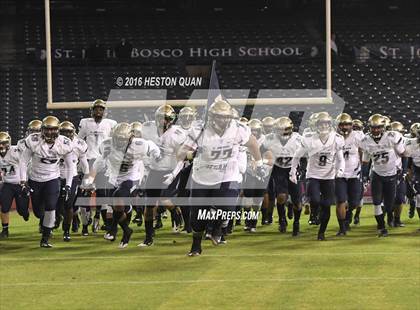 Thumbnail 3 in St. John Bosco vs Mater Dei (CIF-SS D1 Final) photogallery.