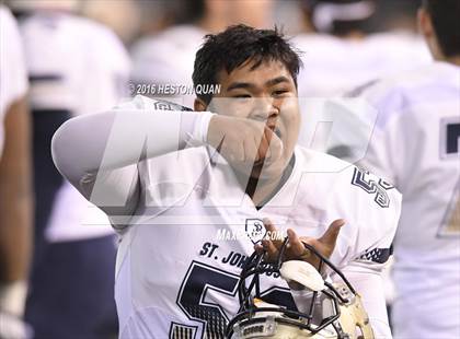 Thumbnail 2 in St. John Bosco vs Mater Dei (CIF-SS D1 Final) photogallery.